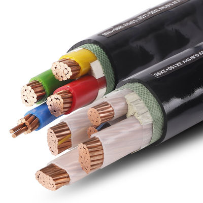 購入 銅電導 16mm シングル・マルチ・コア XLPE 絶縁型PVC電源ケーブル Nyy N2xy online manufacture