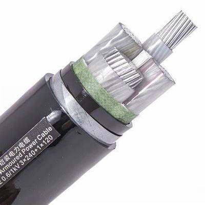 購入 IEC 60227 標準 XLPE 電源ケーブル 4*240mm2 1kv アルミ導体 online manufacture