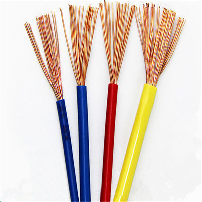 電気 単核 銅線 4mm 450V パーソナライズ可能なPVC電源ケーブル