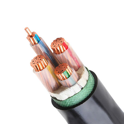 カスタマイズされた長さ加熱 0.6/1kv XLPE 絶縁型PVCシート型Cu電導体 4X25 1X16mm