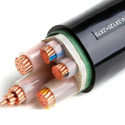低電圧 4x35mm2 4x70mm2 4x95mm2 パブリック/XLPE 断熱銅電源ケーブル