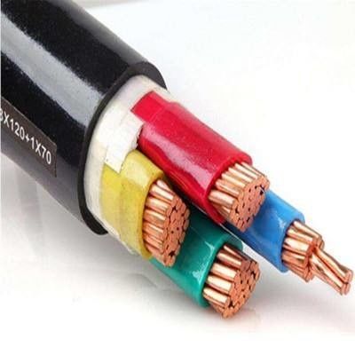 4×120mm PVCジャケット 3相装甲電源ケーブル 地下電源用
