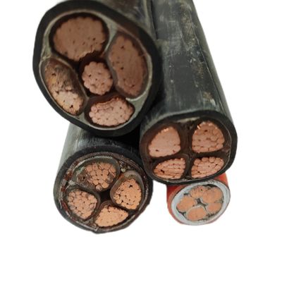 16mm-95mm Nyy低電圧5コア電源ケーブル XLPEワイヤ Cu PVC 覆い地面 25mm-35mm サイズ