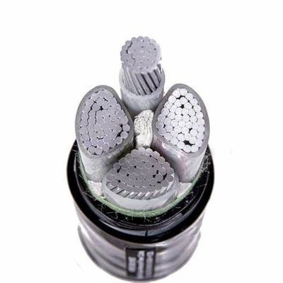 600mm2 NA2XY 1kv 4コア XLPEケーブル アルミ導体 XLPE装甲ケーブル